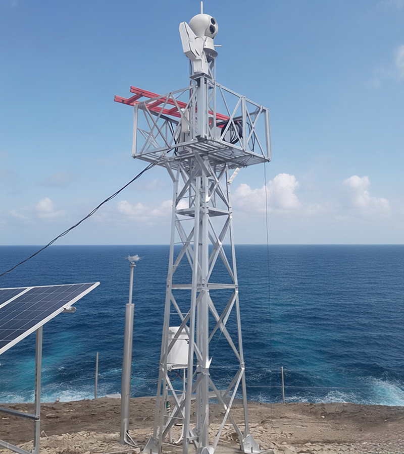 華瑞通雙傳感器光電轉(zhuǎn)臺(tái)：雙光譜協(xié)同+自動(dòng)聚焦，構(gòu)建海岸線(xiàn)入侵監(jiān)控